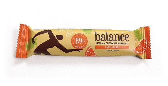 Balance Dark Orange Chocolate Bar 35 g