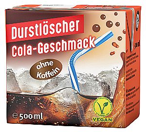 Wesergold Durstlöscher Cola-Geschmack 500 ml| Durstlöscher mit Colageschmack ohne Koffein von Wesergold