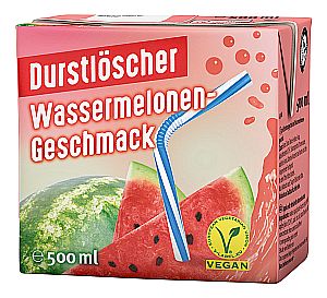 Wesergold Durstlöscher Wassermelonen-Geschmack 500 ml