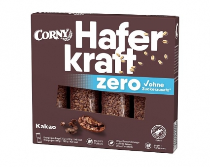 Corny Haferkraft zero Kakao ohne Zuckerzusatz 4 Riegel a 35 g