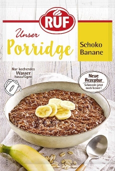 RUF Porridge Schoko Banane 65 g