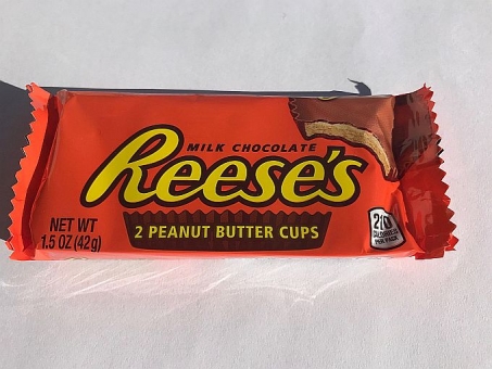 Reese`s Peanut Butter Cups 2er 39,5 g | Erdnussbutter-Cups im flachen Format von Reeses