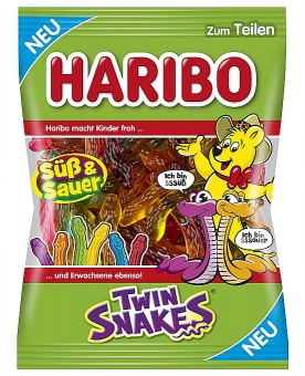 Haribo Twin-Snakes 175 g