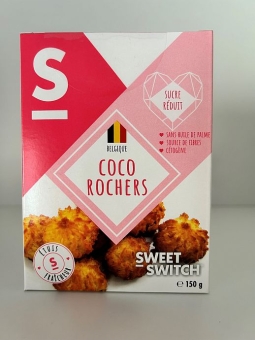 Sweet-Switch Coco Rocks zuckerreduziert 150 g| zuckerreduzierte Kokos-Kekse von Sweet-Switch