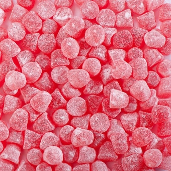 de Bron Gumdrops Raspberry zuckerfrei 1000 g| zuckerfreies Fruchtgummi mit Himbeergeschmack von de Bron