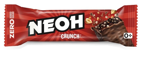 Neoh Chocolate Crunch Riegel Zero Sugar Added 30 g| Haselnussriegel mit Kakaocremefüllung und Kakaoglasur ohne Zuckerzusatz von Neoh