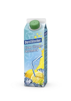 Wesergold Durstlöscher Eistee Zitrone 1 Liter