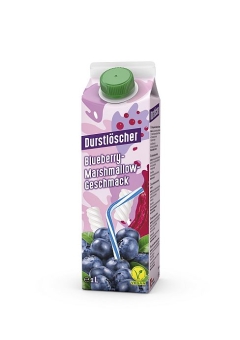 Wesergold Durstlöscher Blueberry-Marshmallow-Geschmack 1 Liter