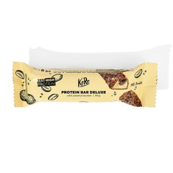 KoRo Protein Bar Deluxe Peanut Butter 55 g | Eiweißriegel mit Erdnussbuttercreme von KoRo