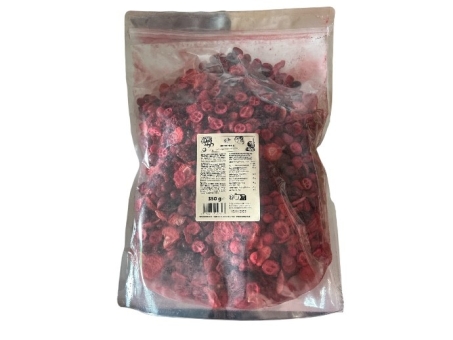 KoRo Gefriergetrockneter Beeren-Mix 350 g | Gefriergetrocknete Cranberrys, Erdbeeren und Brombeeren von KoRo