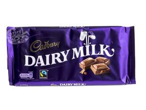 Cadbury Dairy Milk Tafel-Schokolade 110 g