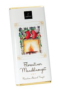 Florentiner Mandelnougat Praline-Chocolade v. Coppeneur a 75 g