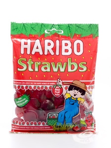 Haribo Strawbs 160 g