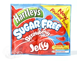 Hartley`s Strawberry sugar free Jelly 23 g