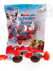 Ferrero Kinder Schoko-Bons 125 g | Kleine Schokoladen-Bons aus Vollmilch-Schokolade einzeln verpackt von Ferrero Kinder