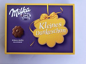 Milka Kleines Dankeschön Pralinés Alpenmilch-Créme 110 g