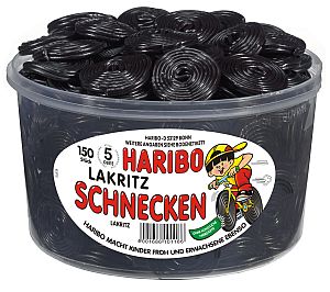 Haribo Lakritz Schnecken 1500 g