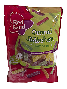 Red Band Gummi Stäbchen Minis 200 g