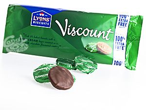 Lyons Biscuits Viscount Mint Cream 196 g