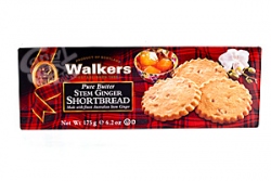 Walkers Stem Ginger Shortbread a 175 g